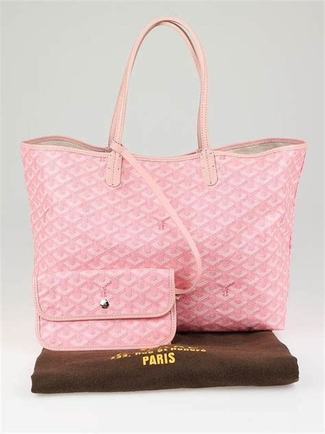 goyard bag pink tote|pink Goyard bags for women.